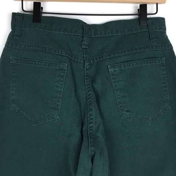 VINTAGE Mom Jeans USA Ultra High Waist Mom Dark Academia Retro Size 14 Average - Picture 5 of 9